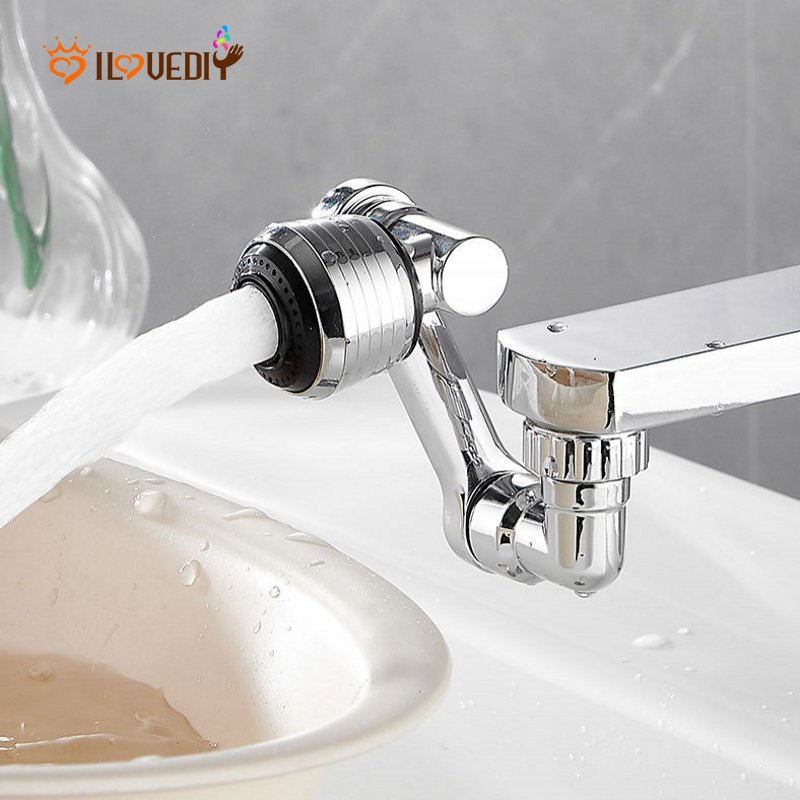 Aksesoris Nozzle Bubbler Lengan Mekanik Universal Multifungsi Dapat Diputar Anti Percikan