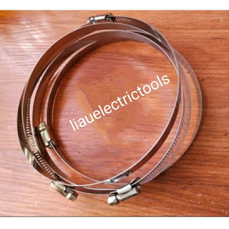 HOSE CLAMP 8 inch Hose Clamp STAINLESS STEEL Penjepit Selang & pipa