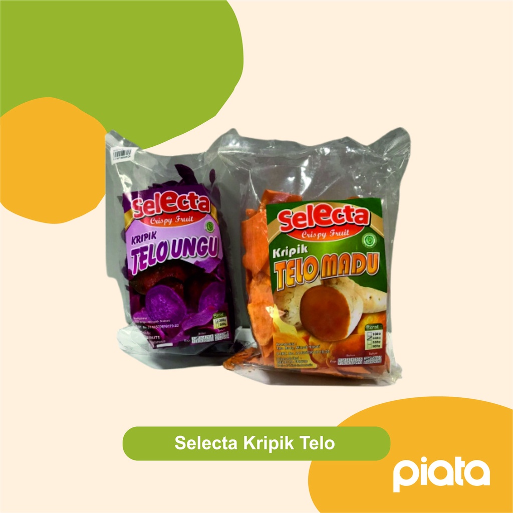 

snack/camilan/jajanan kripik telo SELECTA