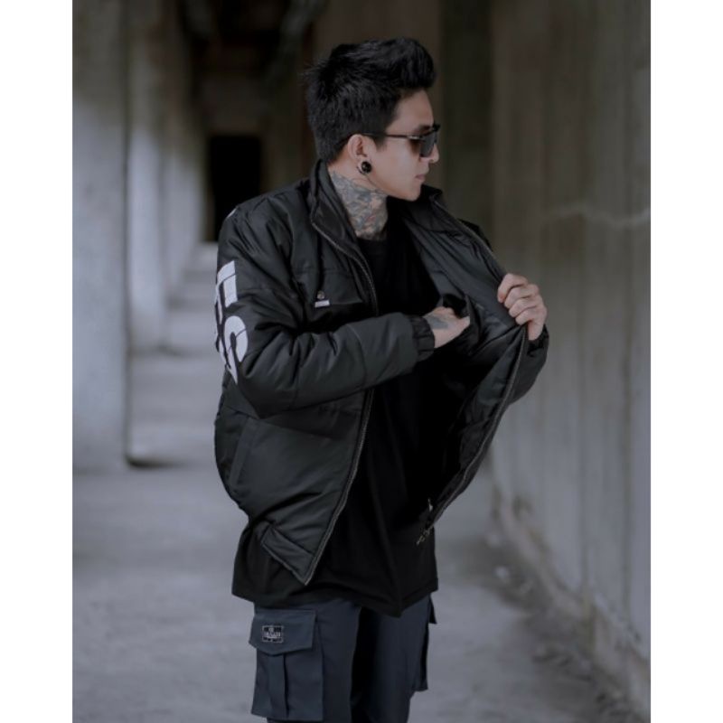 Jaket Pria Haringgton King BGSR MMXVI™ Original Men's Jacket Fuffer Waterproof | Jaket Pria | Jaket Waterproof | Jaket Bomber | Jaket Fuffer