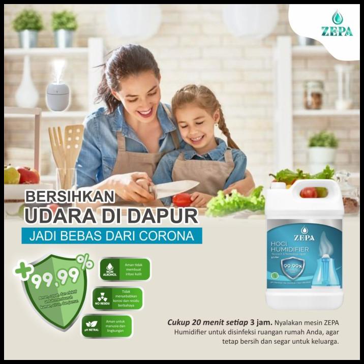 Promo Zepa Humidifier Hocl Non Alkohol 5L