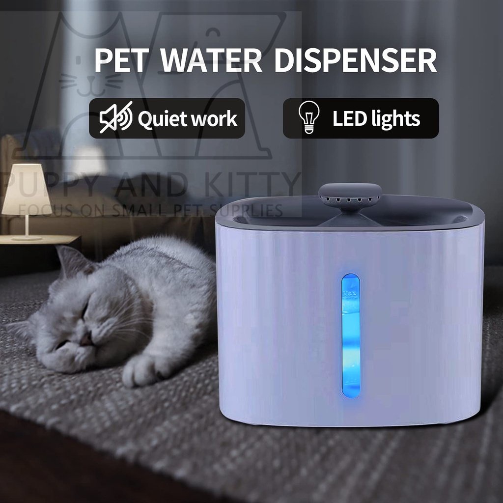 Dispenser Kucing Minum Pet Dispenser Kucing Tempat Minum Kucing Otomatis Water Dispenser Kucing 3L