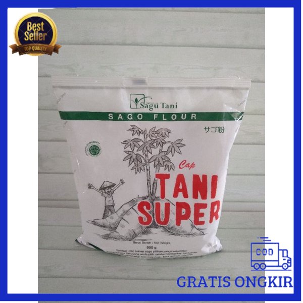 

TEPUNG SAGU TANI SUPER 500G -Terlengkap-Termurah-Berkualitas