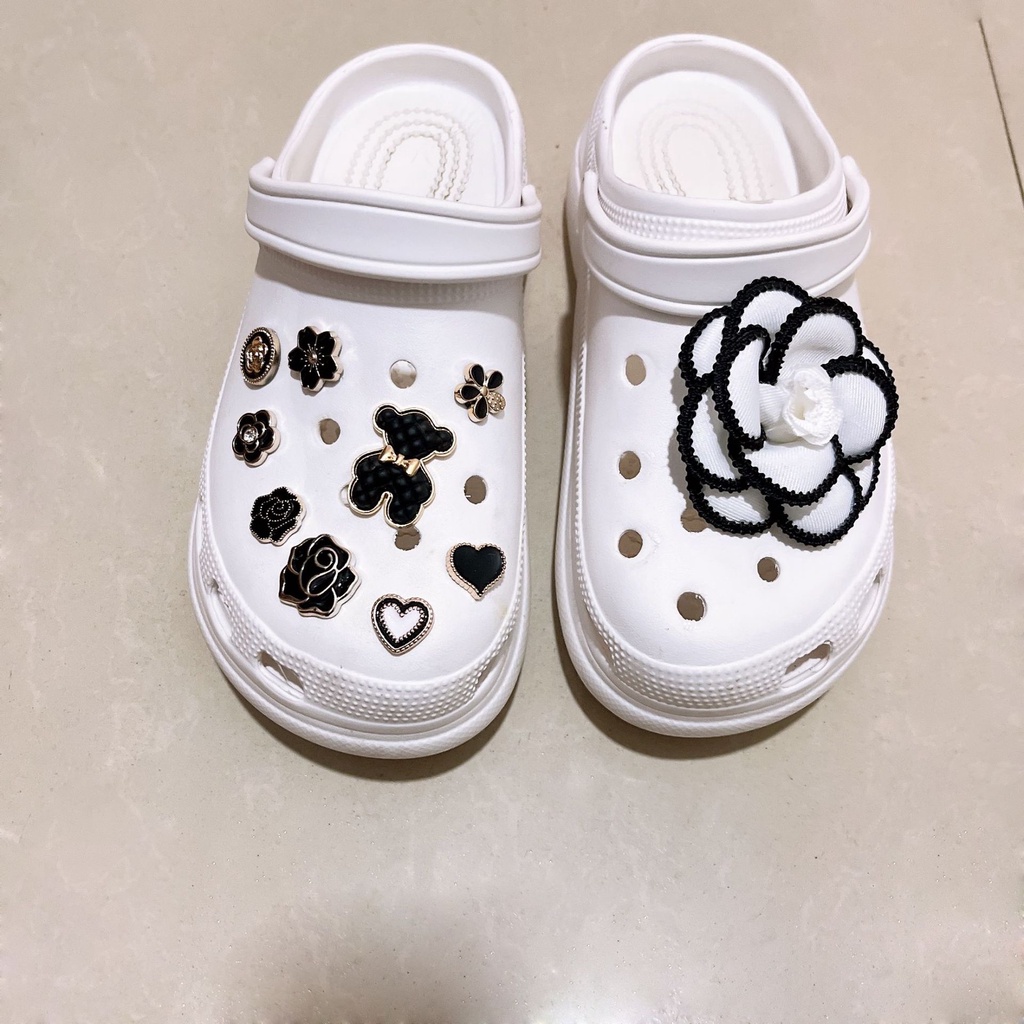 10pcs Charm Crocs Jibbitz Untuk Sepatu | Jibbitz Sepatu Crocs Gaya Bohemia Untuk Wanita