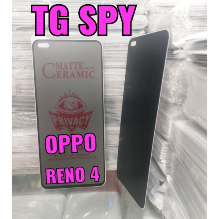 OPPO RENO 4 TG ANTI GORES SPY PELINDUNG LAYAR HANDPHONE