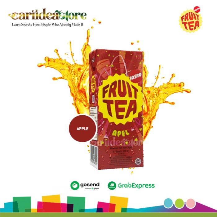 

SOSRO FRUIT TEA KOTAK 250ML 1 KARTON
