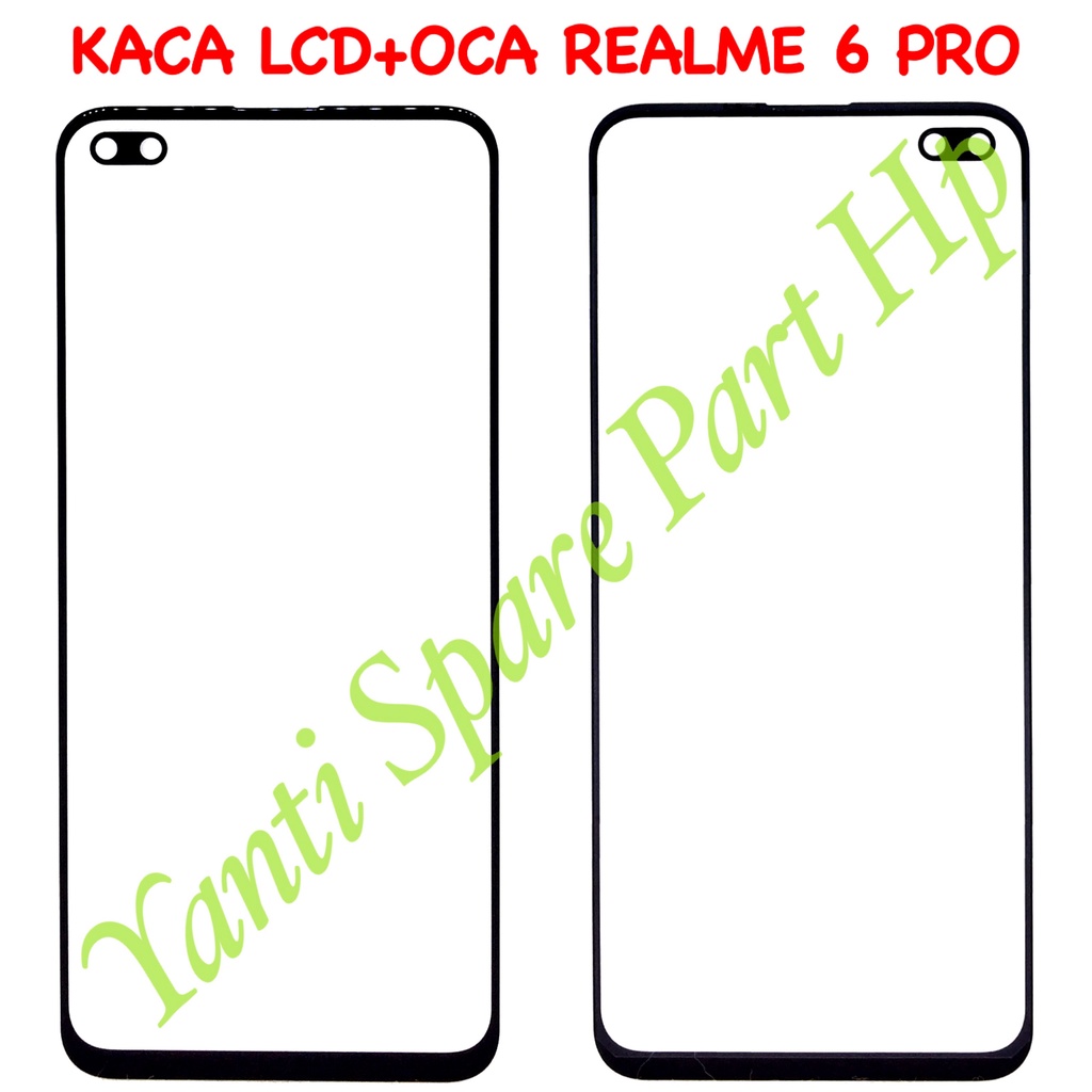 Kaca Lcd Plus Oca Oppo A92S Realme 6 Pro Original Terlaris New