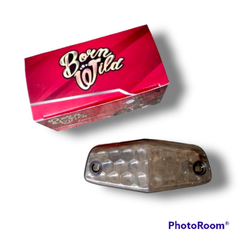 MIKA STOPLAMP BELAKANG CB BSA SMOKE HITAM