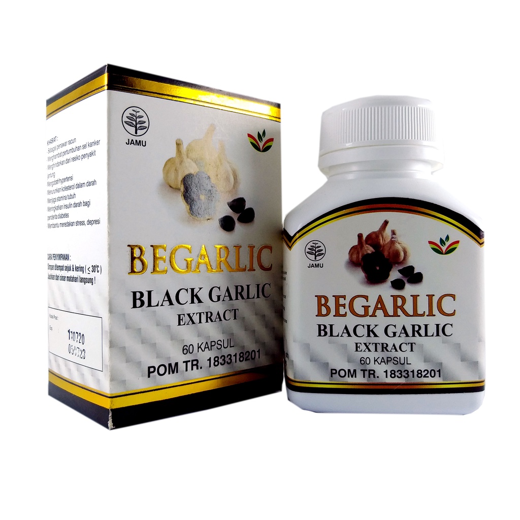 Kapsul Black garlic ekstrak BEGARLIC