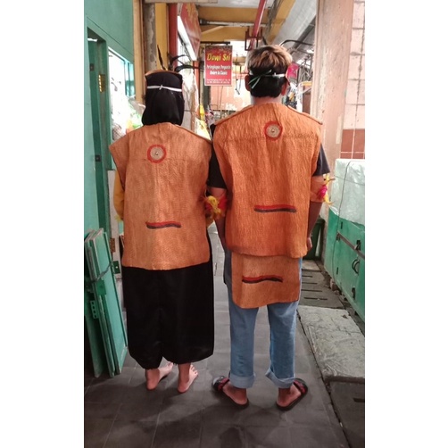 baju dayak/baju papua/baju adat dewasa