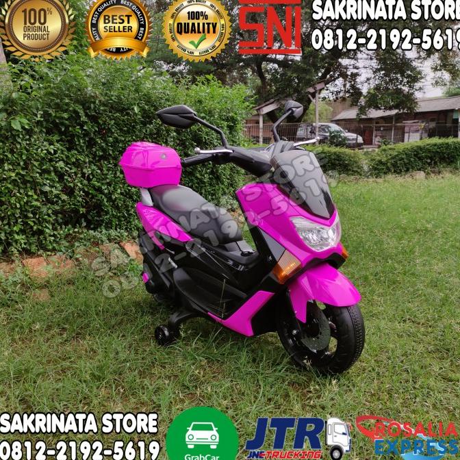 Mainan Anak Motor Aki Murah YAMAHA NMAX stock ada