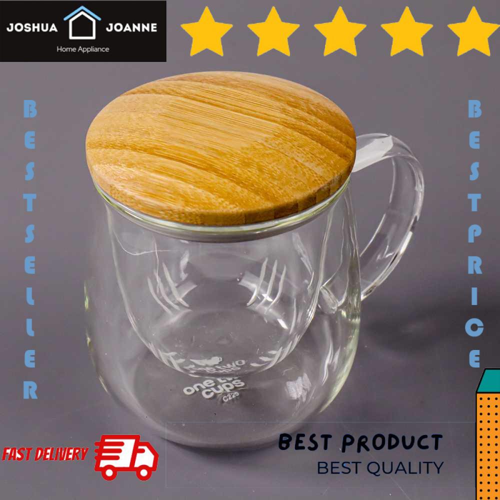 Gelas Cangkir Teh Tea Cup Mug with Infuser Filter