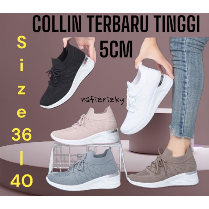 SEPATU RAJUT COLLIN TERBARU 36-40