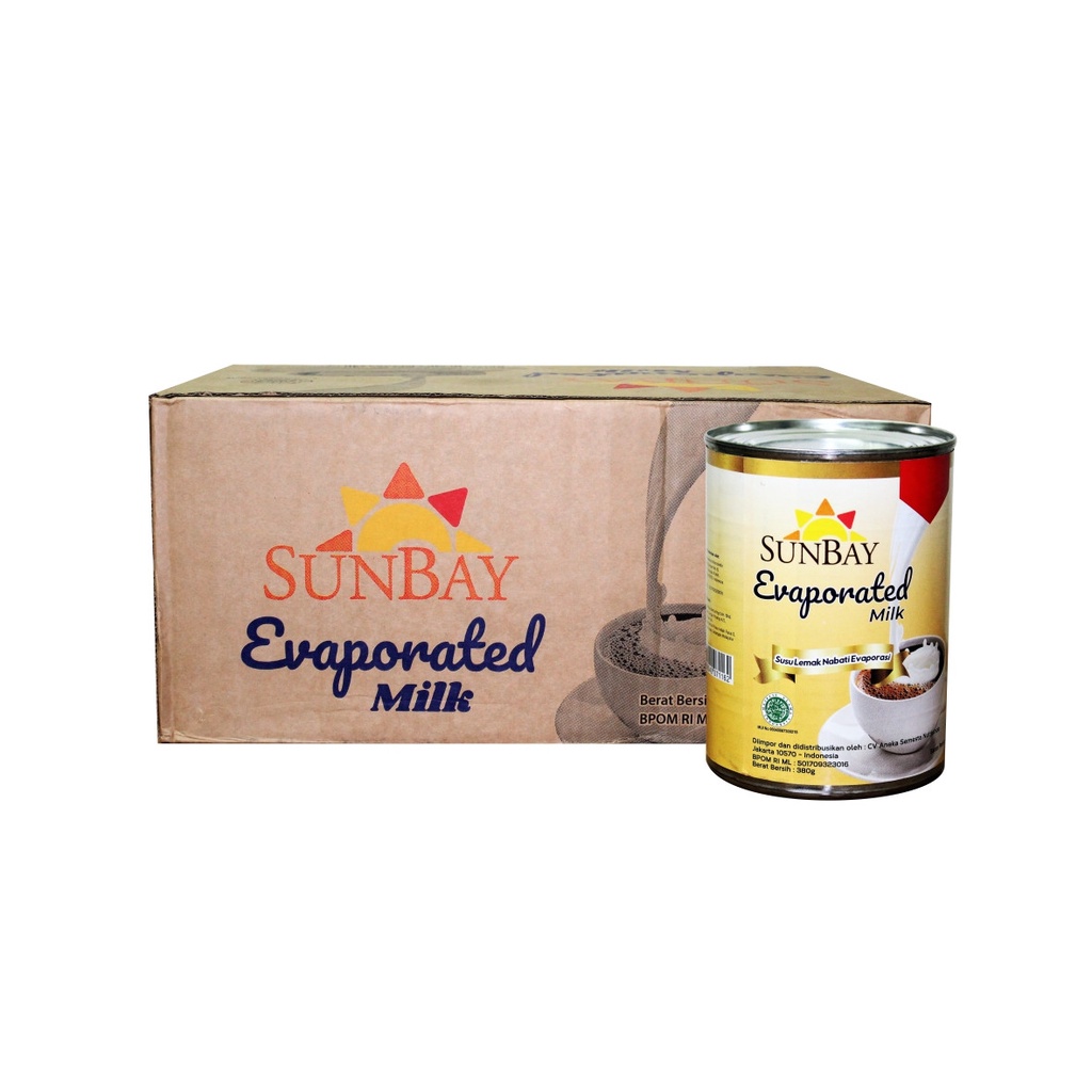 Sunbay Susu Evaporasi 380gr (isi 48) DUS - CARGO
