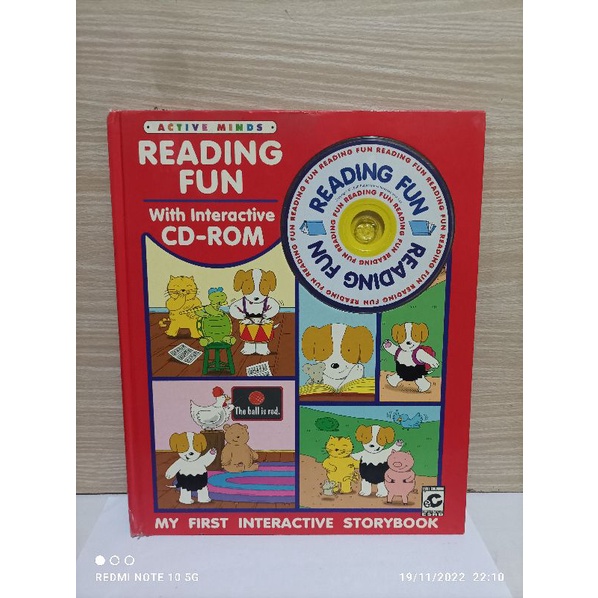 Buku Pengetahuan Anak Active Minds Reading Fun My First Interactive Story Book