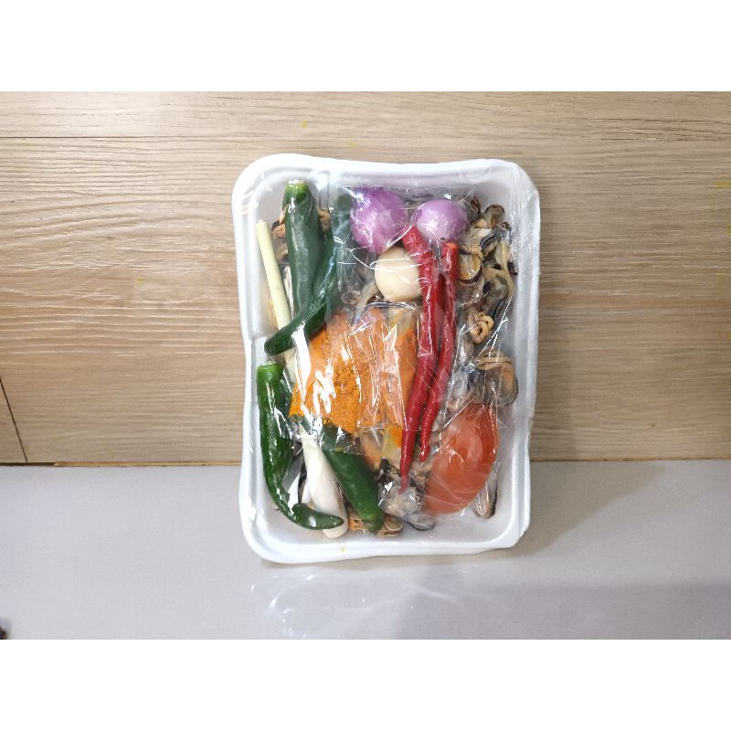 

Tumis kerang siap masak