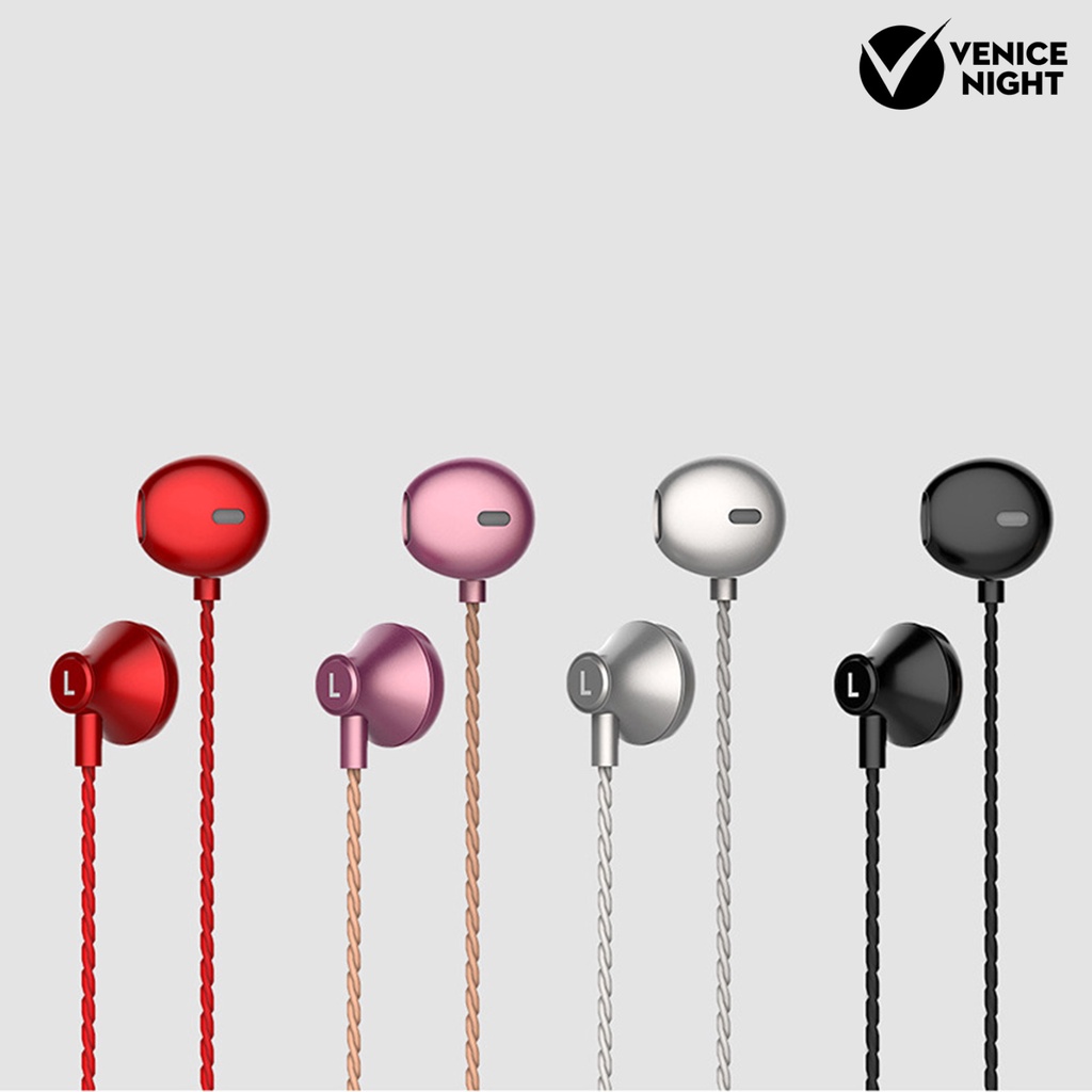 (VNEP) (Berkabel) TS720 Earphone Universal Heavy Bass 3.5mm Jack In-ear Earbud untuk Ponsel Pintar