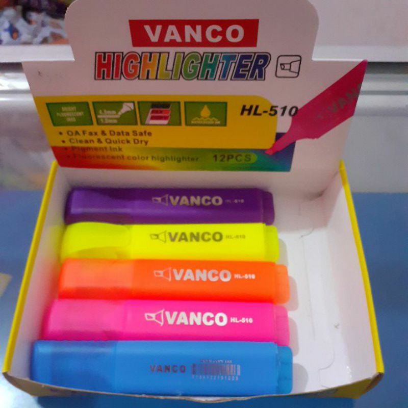 

STABILO HIGLIGHTER BY VANCO HL-510 ALAT TULIS MURAH