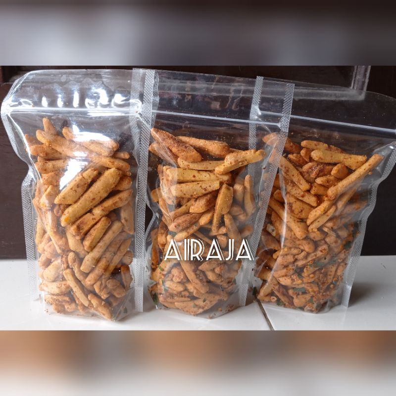 

Basreng bakso goreng pedas 125gram