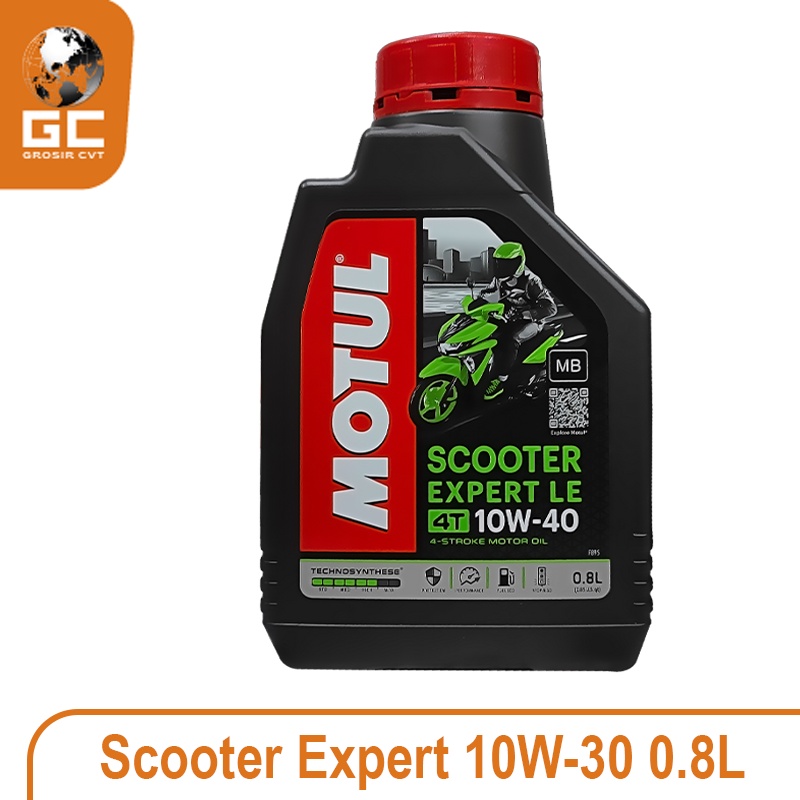 Motul Oli Mesin Scooter Expert LE 10W-40 JASO MB API SM 4 Tak 800ml