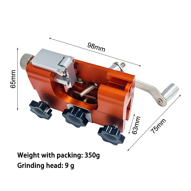 Pengasah Pisau Paduan Gergaji Mesin Aluminium/Alat Pengasah Rantai Gergaji Mesin/Chain Saw Chain Sharpener