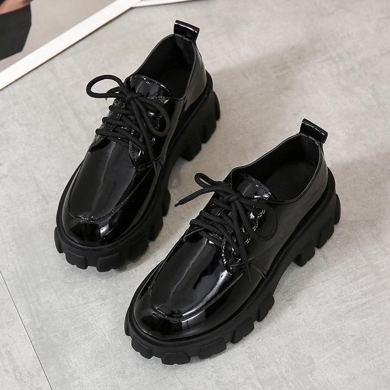 22004 Sepatu Docmart hitam wanita import sepatu oxford murah