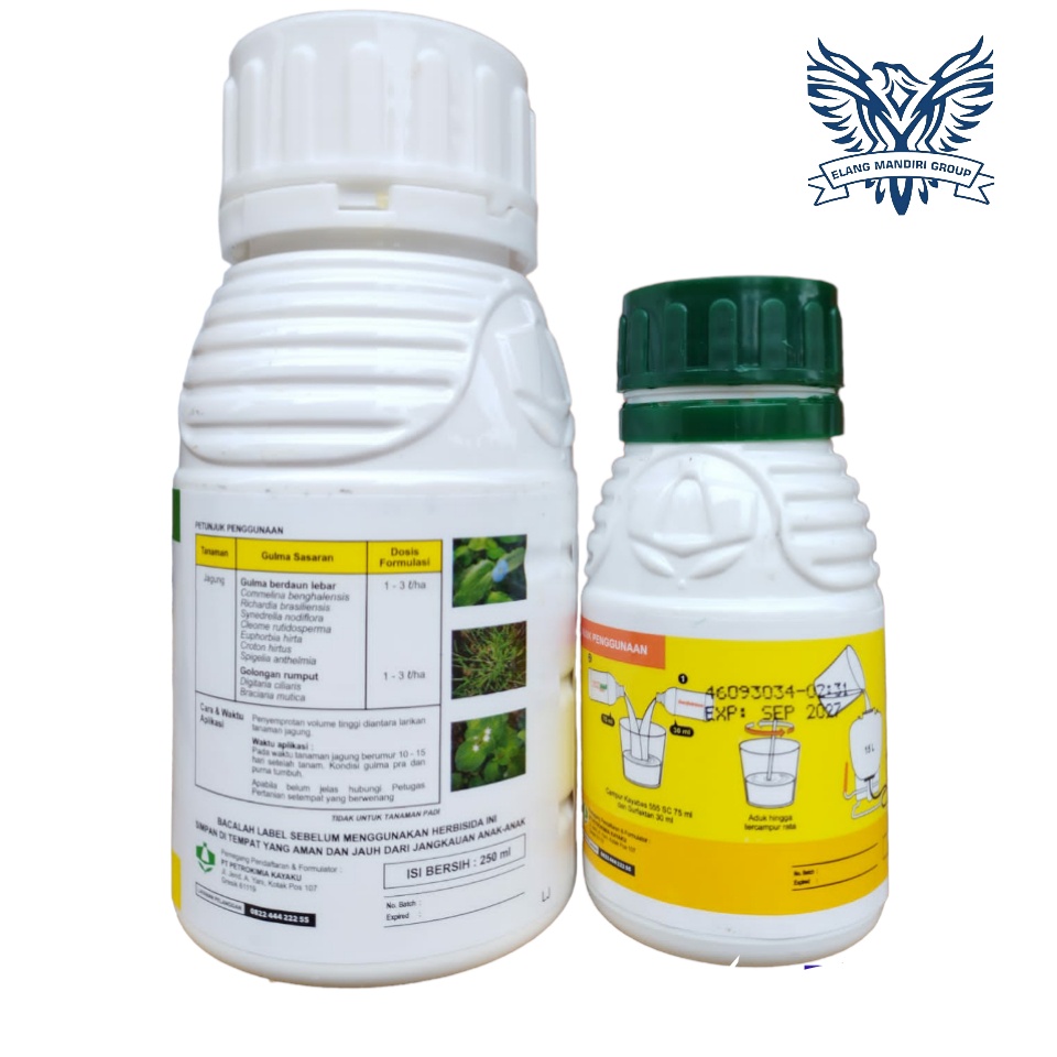 Herbisida Kayabas 555SC 250ML+100ML Herbisida + Surfaktan