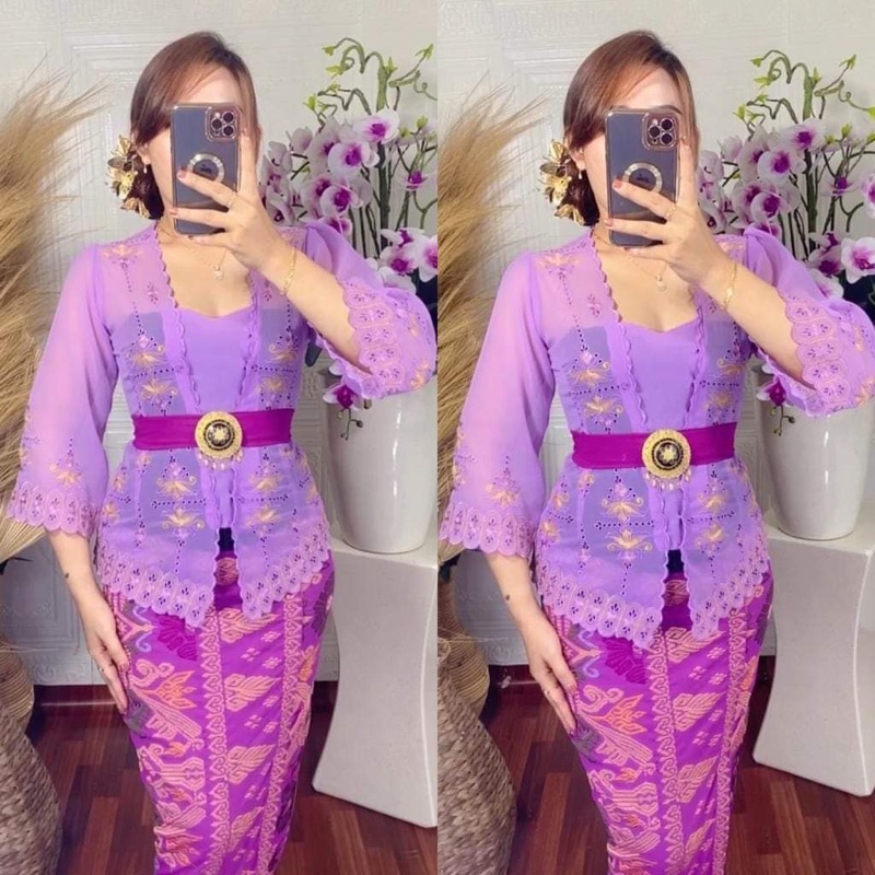 kebaya bordir jadi//kebaya bali// kebaya bordir motif terbaru/ kebaya bordir murah/ kebaya bordir mu