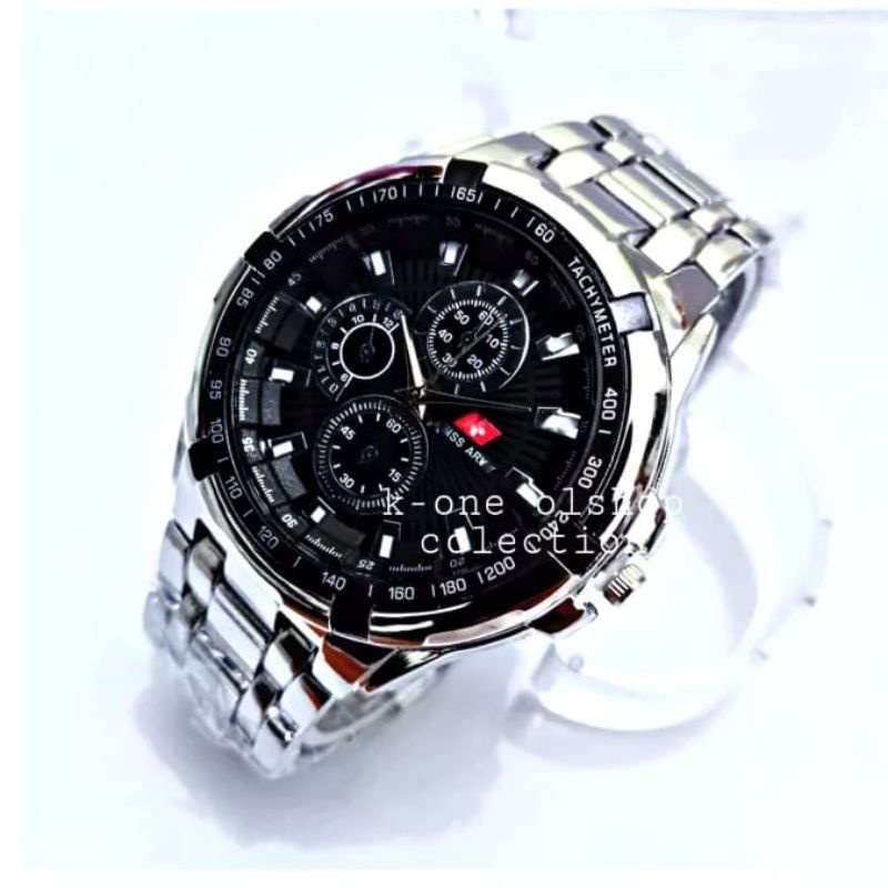 Jam Tangan Pria Kasual Tali Rantai Sport Terlaris - Jam Tangan Pria Rantai Stainliss Bayar Di Rumah - Jam Tangan Pria Tahan Air Termurah - Jam Tangan Cowok Terbaru Keren - Jam Tangan Pria Analog full black-Silver-Hitam Rosgold Cod