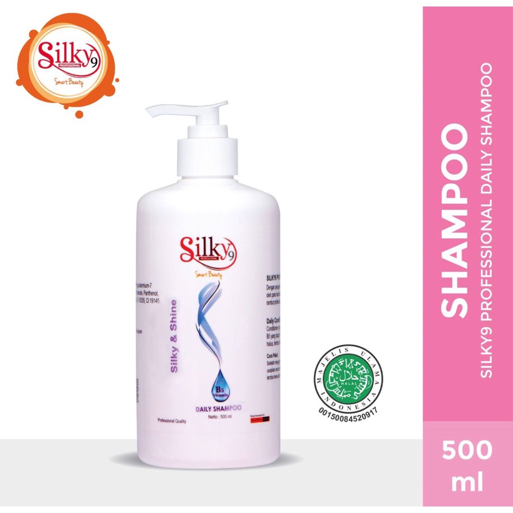 SILKY9 PRO DAILY SHAMPOO 500ML