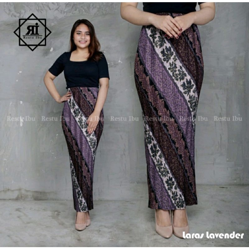 Rok Plisket KUACI / Rok Kebaya / Setelan Kebaya / Kebaya Modern / Rok Rampel Motif Batik / Rok Rumbai / Rok lilit Instan / Bawahan Kebaya / Kain Lilit / Rok Serut / Rok Batik / Rok Rempel / Kebaya Warna Tosca Pink Wardah Dusty Silver Abu