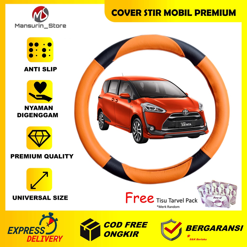 Cover Stir Mobil Sienta Sarung Setir Toyota Sienta Cover Ster Mobil Toyota New Sienta