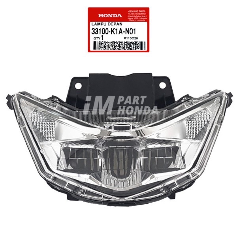 lampu reflektor depan beat new LED 2020 original