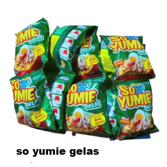 

Classica2106 So Yumie Gelas 30G X 10 Sachet (1 Renteng)