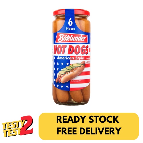 

BOKLUNDER American Style Hot Dogs 550g