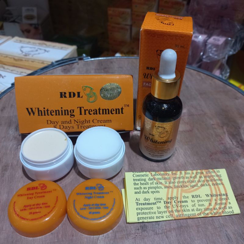 paket cream 3 in 1  Rdl siang malam plus serum RDL original terlaris