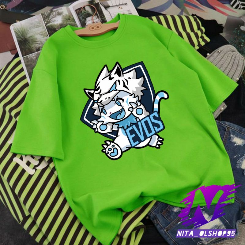 baju anak kaos anak evos baju animasi evos lucu bahan premium