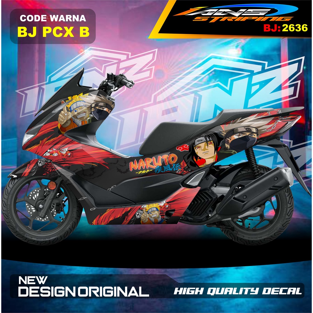 STIKER VARIASI FULL BODY PCX 150 / DECAL STICKER MOTOR HONDA PCX 160 / STIKER FULL BODY PCX HIGH QUALITY / STIKER MOTOR