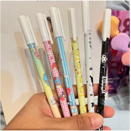 Pulpen Gel Bisa Dihapus Motif Kartun / Eraseable Pen