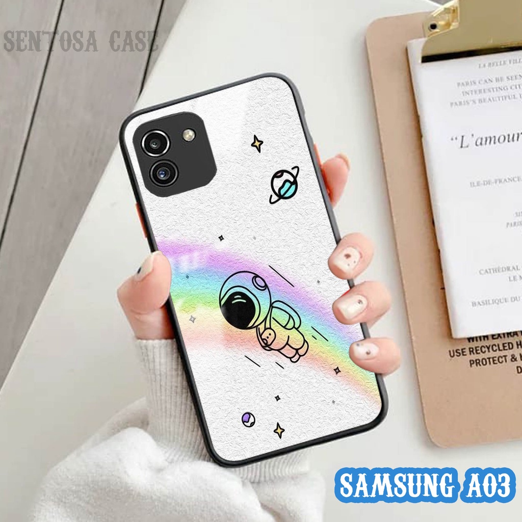 Softcase Kaca Samsung A03 - Case Handphone Samsung A03 [T88].