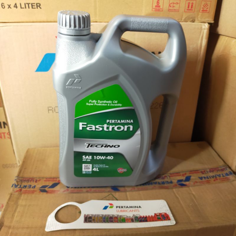 Fastron techno 10w40 Synthetic galon 4lt original