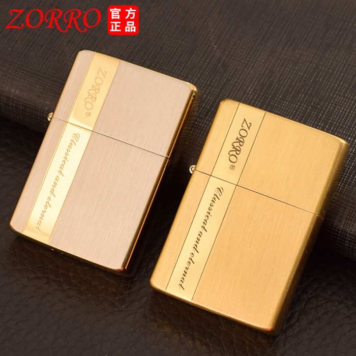 Korek Api Lighter Ukir Unik Style Zorro Z92015