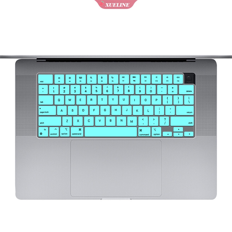 Cover Pelindung keyboard Macbook Air 13 A2337 A2179 M2 pro14 / 16 Bahan Silikon Tahan Air Warna-Warni