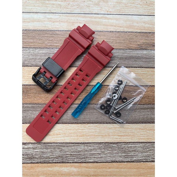 Strap Tali Jam tangan Gshock merah GA1000 GA1100