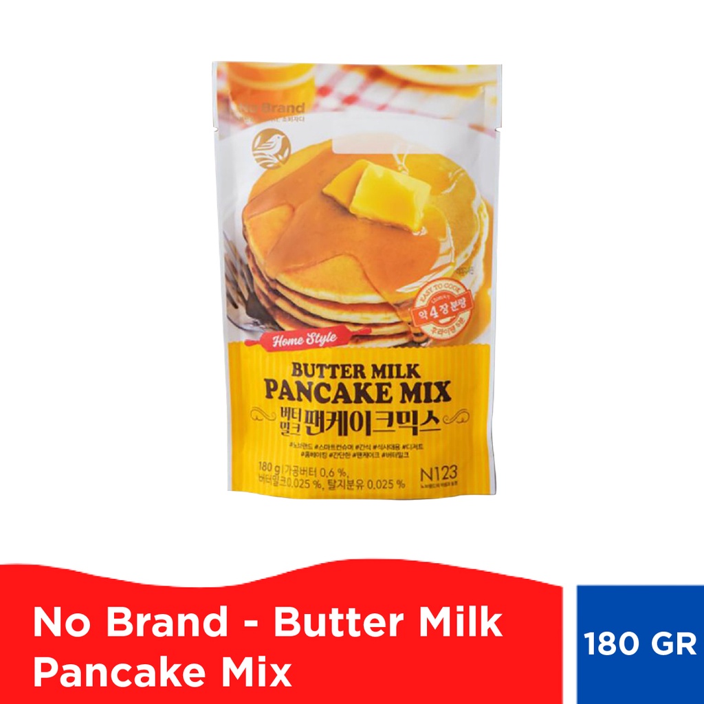 

No Brand - Butter Milk Pancake Mix 180 gr