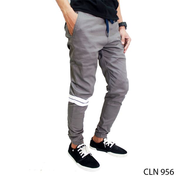 Celana Jogger Keren Chino Krem Coklat – CLN 1095