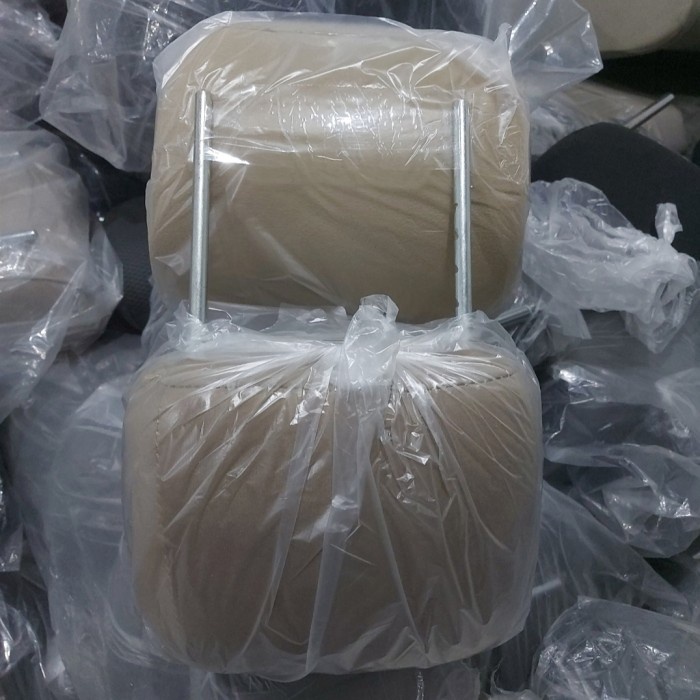 Bantal Headrest Jok Depan Fortuner Lama Sandaran Kepala Jok Mobil Fortuner