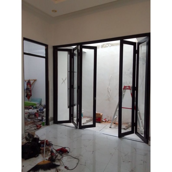 Jual Pintu Lipat Aluminium Shopee Indonesia