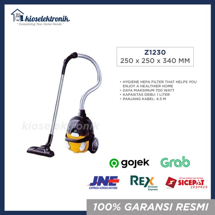 MURAH Electrolux Z1230 / Z 1230 Vacuum Cleaner Electrolux - NO BubbleWrap