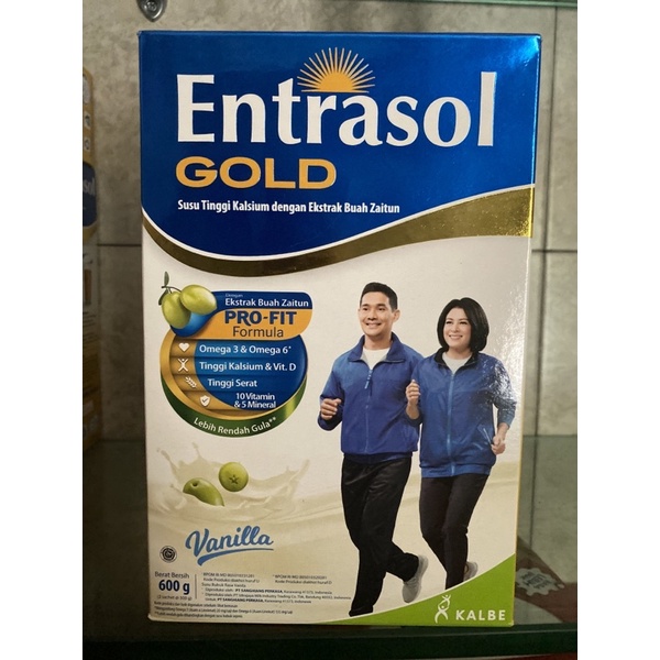 

ENTRASOL GOLD VANILA 600gr